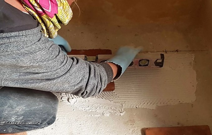 avvägning platta golv