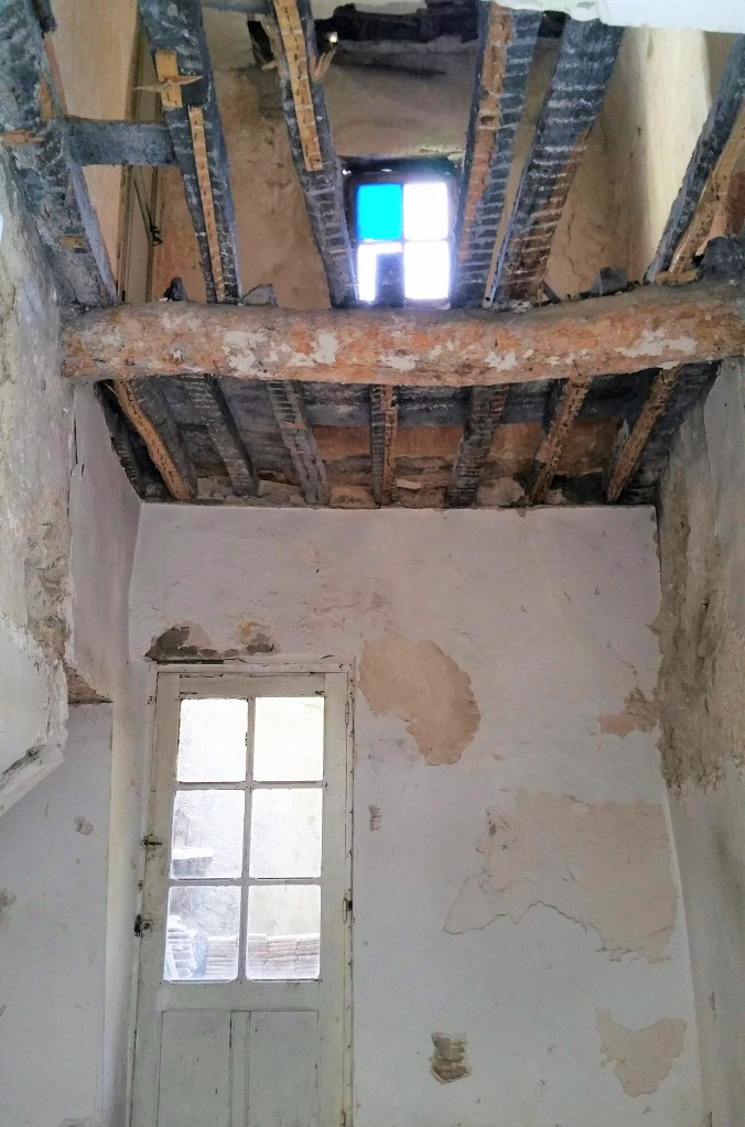 Chambre sans plafond