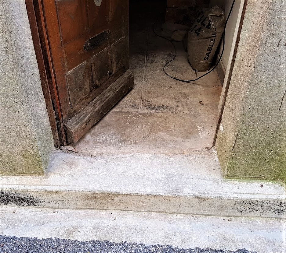 entre före golvpaltta