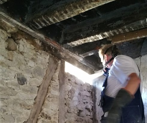 Hållagning hus Frankrike