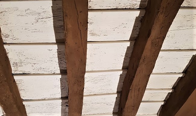 kökstak målat france